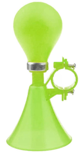 Bocina De Bicicleta Portatil, Mxeen-001, 1 Pza, Verde, 15x7c Color Verde