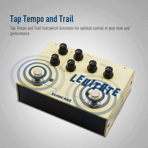 ... Pedal De Efectos De Guitarra Sonicake Delay And Reverb