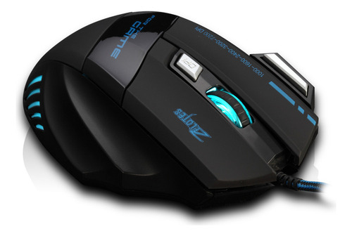 Ratón Para Juegos Zelotes T-80, 7200 Dpi, Retroiluminación L