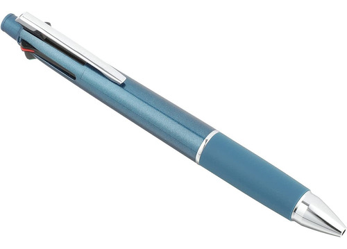 Boligrafo 5 En 1 4 Colores + Lapiz Mecanico 0,5mm Uni Azul