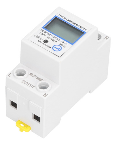Medidor Eléctrico Lcd Multifuncional De Energía Monofásico D