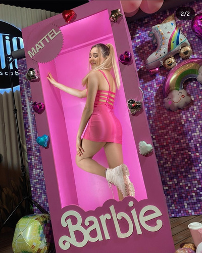 Alquiler Caja De Barbie Gigante 2023 Selfie Fotos Cabina