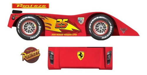 Cama Rayo Mcqueen De La Pelicula Cars 2