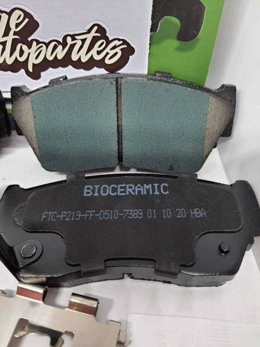 Balatas Delanteras Nissan Tsuru 3 1994/2017 Bioceramica