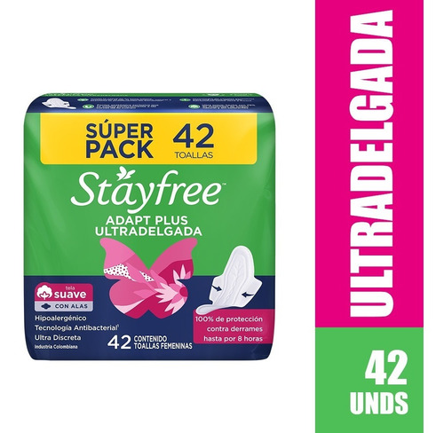 Toalla Higiénica Stayfree Adapt - Unidad