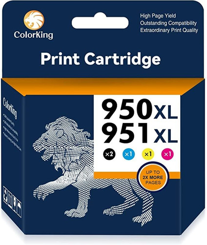 Colorking Cartucho De Tinta Compatible De Repuesto Para Imp.