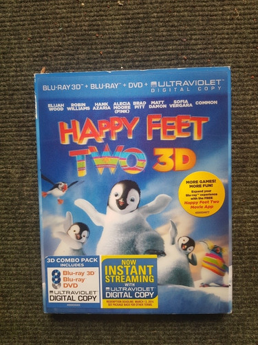 Pelicula Happy Feet 2 3d Bluray