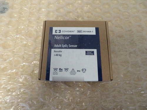 Nellcor Ds-100a-1 Adult Finger Clip Oximax Spo2 Sensor R Ddu