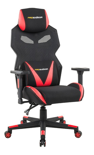 Cadeira Pro Gamer Z Preta E Vermelha Rivatti