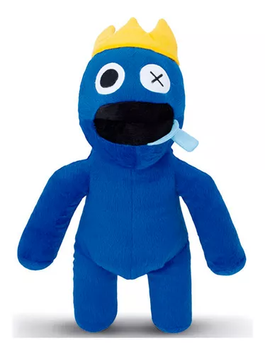 Boneco Azul Babão Rainbow Friends Jogo Roblox Blue Pelúcia