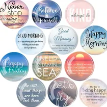 Comprar Bonitos Imanes Inspiradores Para Refrigerador  Imanes Decor