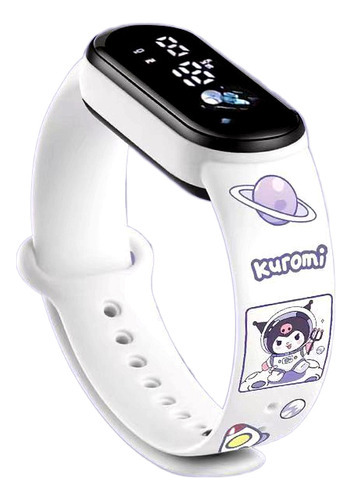 Reloj Digital De Dibujos Animados Impermeable Y Lindo Kuromi