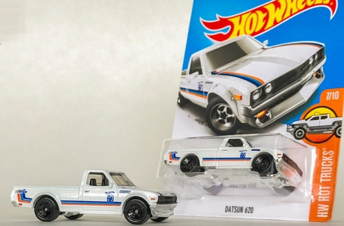 Hot Wheels Datsun 620 Camioneta Blanca Año 2017  C19