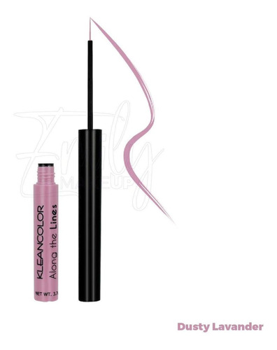 Delineador Liquido Linea Larga Para Ojos Dusty Lavander