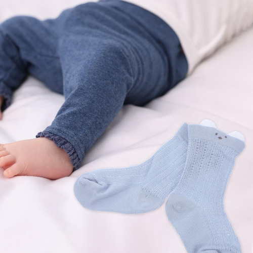 1 Par De Calcetines De Malla Para Bebés, Calcetines Ligeros