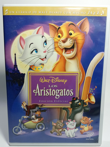 Dvd Los Aristogatos Walt Disney Usada Perfecto Estado