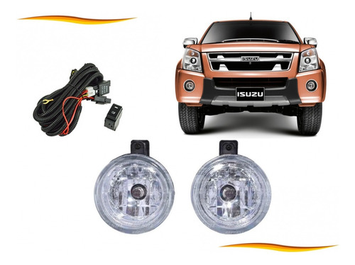 Kit Neblineros Chevrolet Luv Dmax 3.0 4jh1t 4wd 2009 2011