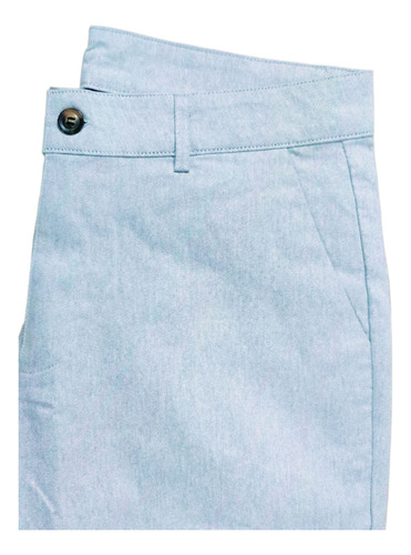 Pantalón De Negocios Hombre Algodón |slim Ajustado Elástico