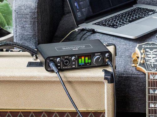 Interfaz De Audio Motu M2 2x2 Usb-c Con Ess Sabre32 Ultra Da