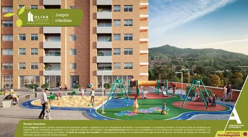 Cesion De Derechos Apartamento - Oliva Ciudad Coltejer - Itagui - 69 M²