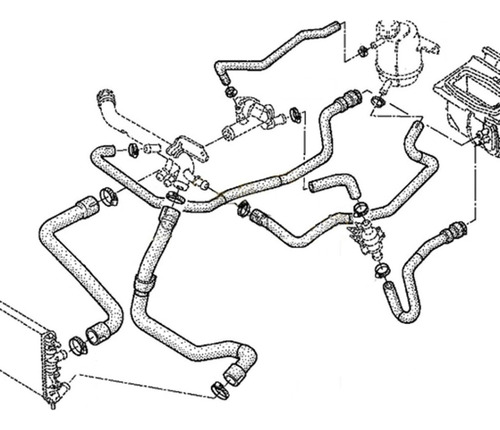 Kit Mangueras De Refrigeracion Renault Clio 2 1.5 Dci