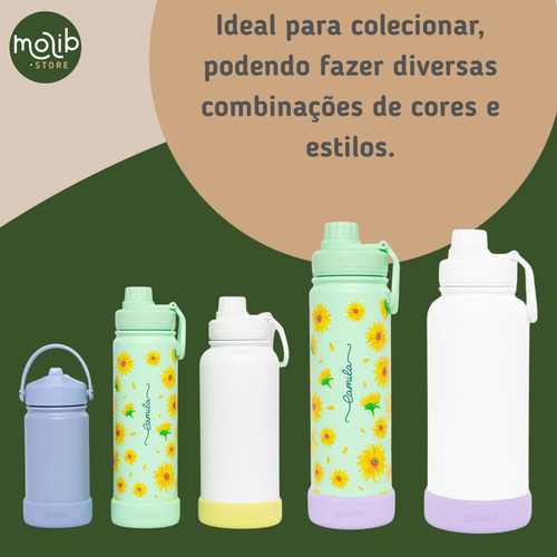 Base De Silicone Gocase Slim G Para Garrafa Fresh 950ml