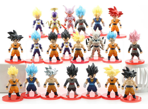 21 Muñecas Dragon Ball, Juguetes Infantiles De Anime Japonés