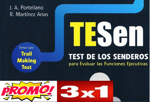 Tesen Test Senderos Evaluación Funciones Ejecutivas Promo