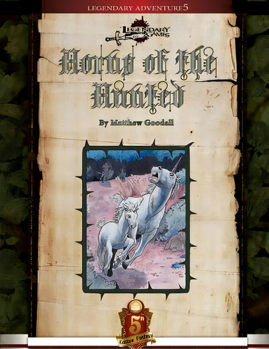 Horns Of The Hunted (5e), De Ibach, Jeff. Editorial Createspace, Tapa Blanda En Inglés