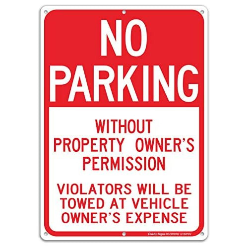 Se Prohíbe Estacionarse Sin Permiso Del Propietario De...