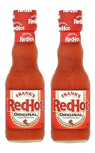 Frank's Red Hot Cayenne Pepper Sauce - 5 Oz (paquete De