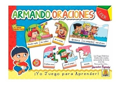 Juego De Mesa Didactico Armando Oraciones Implas