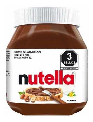 Crema De Avellana Nutella 200g