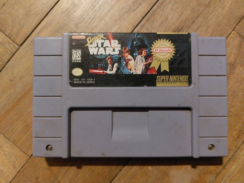 Snes Juego Super Star Wars Original Super Nintendo Americano (Usado)