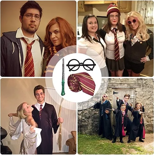 Harry Potter Set De Accesorios De Disfraz 4 Piezas Halloween