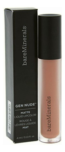 Bare Minerals Gen Nude Matte Liquid Lip Color, Hemp, 0.13