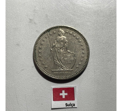 Moeda 1 Franco 1985, Su 21 Suíça (Usado)