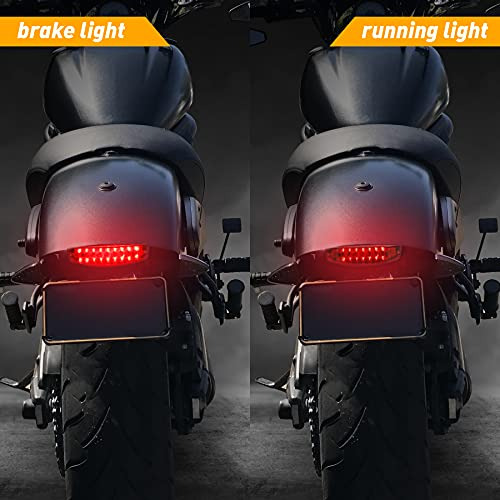 Luz Trasera Universal Quasco, 12 V, Luz Trasera Led Para Atv
