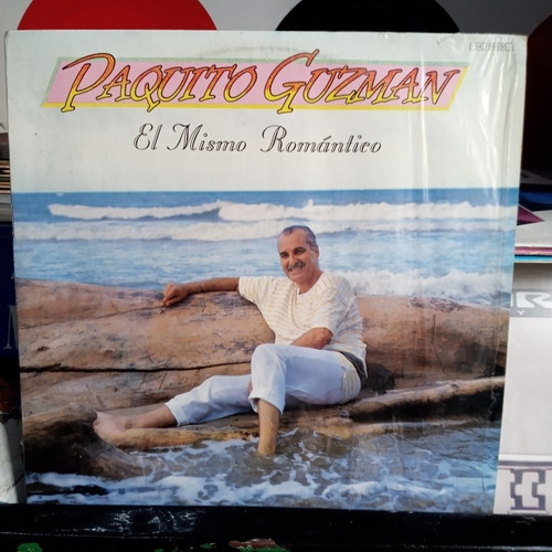 Paquito Guzmán El Mismo Romántico Vinyl,lp,acetato 