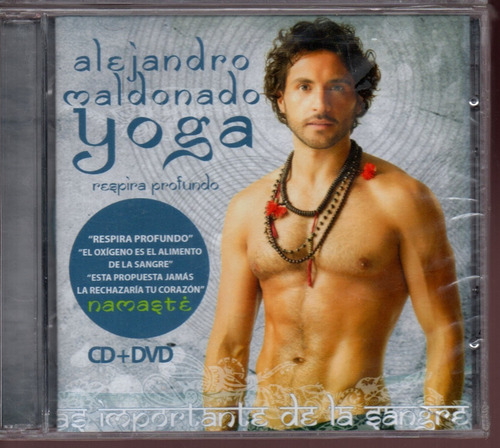 Cd+dvd  Alejandro Maldonado--yoga
