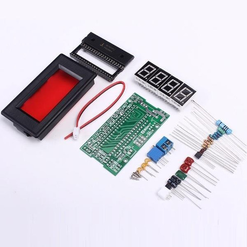 Kit Amperimetro Digital Para Ensamblar Icl7107