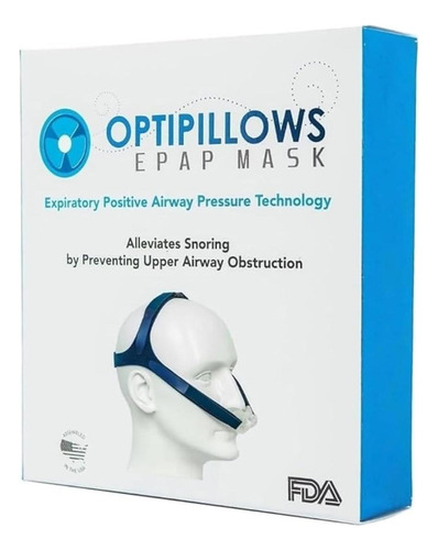 Máscara Nasal Epap Optipillows Ajustable Para Ronquidos