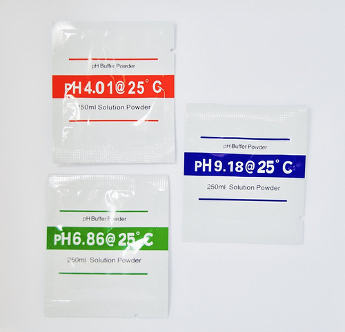 Pack 5 Kit Sobres Solución Calibración Ph Mimall