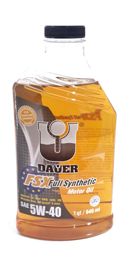 Aceite Full Sintetico Dauer 5w40