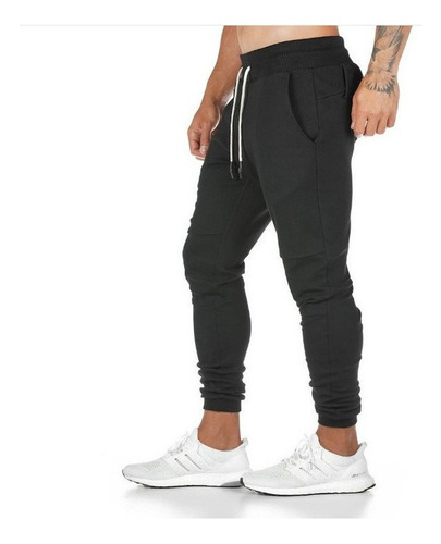 Pants Jogger Deportivo Casual Slim Fit Bolsas Cierre Moda