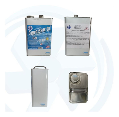 Aceite Sintético Para Compresor Polioléster Iso-68 1galon