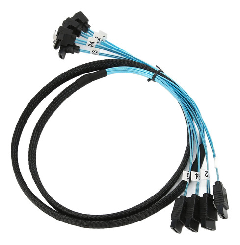 Kafuty-1 Cable Sata Alta Velocidad 6 Gbps 4 7 Pine Curvado M