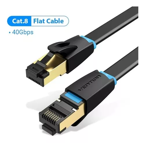 Cable De Red Cat8 1,5m Patch Cord Rj45 Vention
