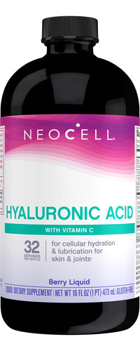 Neocell Liquido De Acido Hialuronico Con Vitamina C, Combate