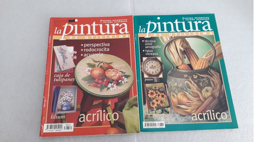 La Pintura De Utilisima. Lote De 9 Revistas. Se Vende Lote C